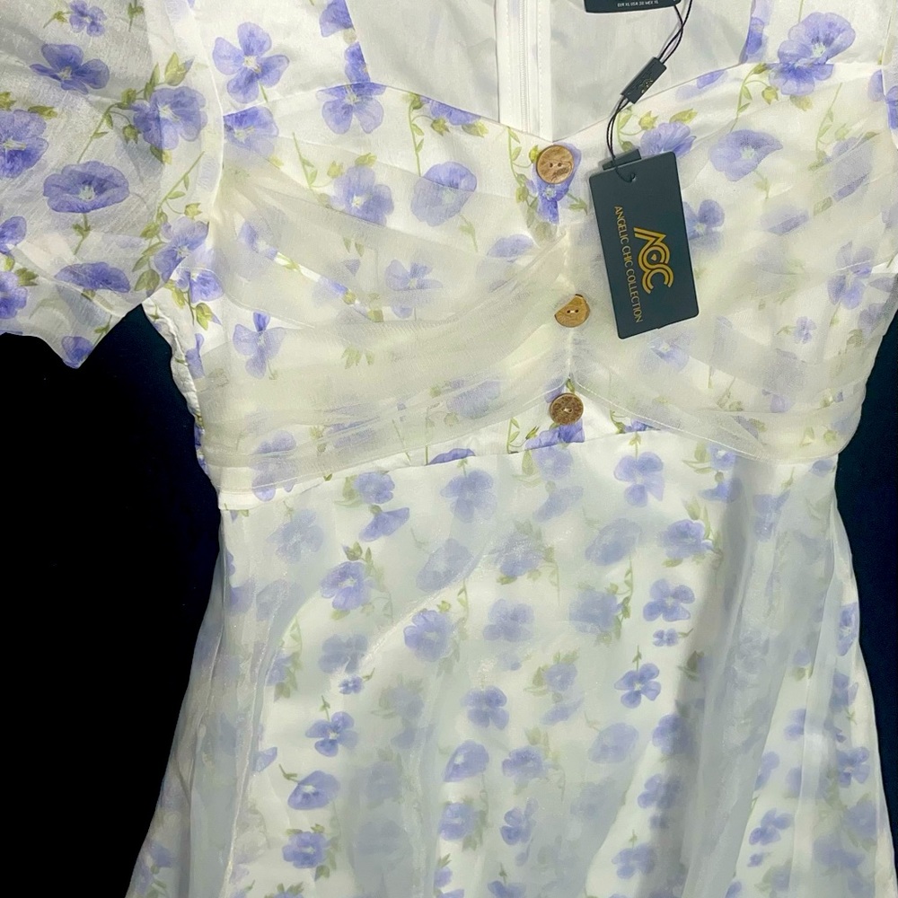 It's a new dress, I've never worn it, it's for a special occasion.